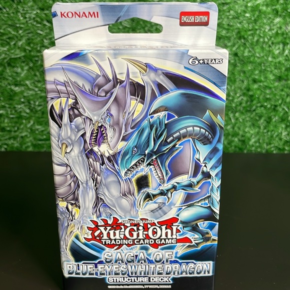 2 - Yu-Gi-Oh! Structure Deck - FIRE KINGS & SAGA OF BLUE-EYES WHITE DRAGON 🐉 - Picture 9 of 13